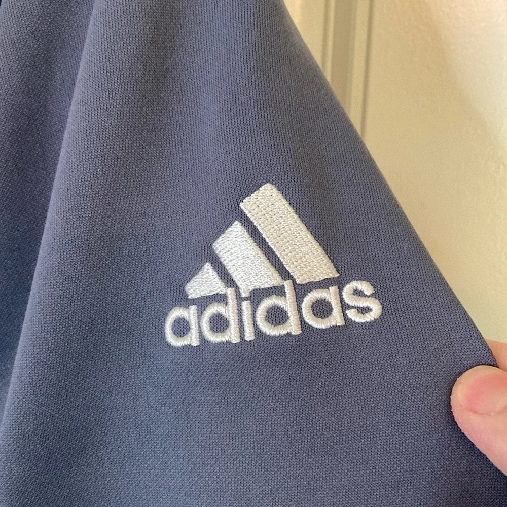Adidas‎ Men's Grey Sweatshirt Hoodie Size Small Baseball Athletic Athleisure
